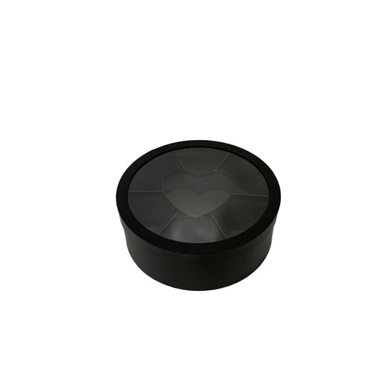 Round Multiple Partitions Box - forever roses store 